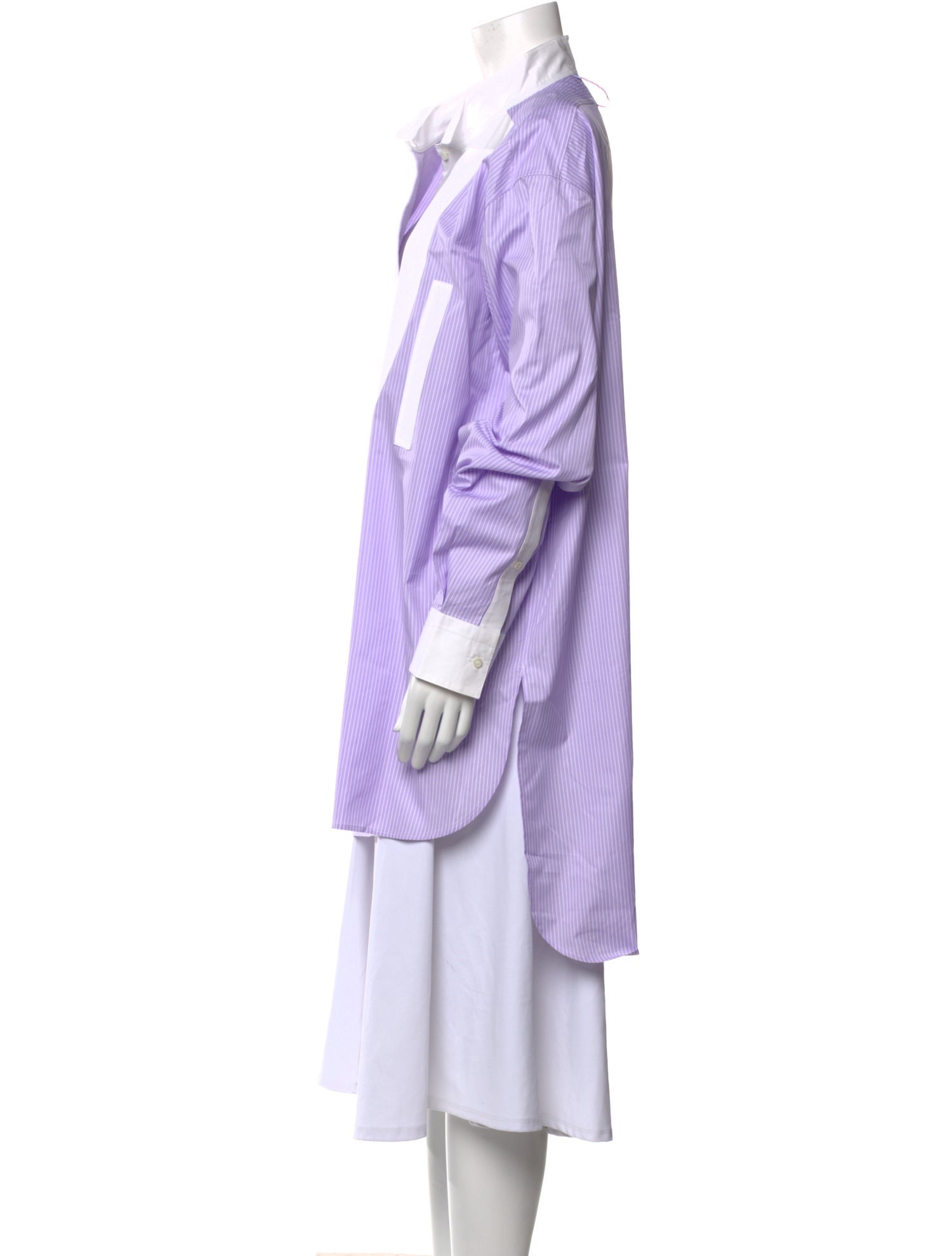 Loewe Colorblock Pattern Long Sleeve Tunic