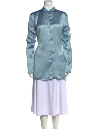 Loewe Striped Mock Neck Tunic