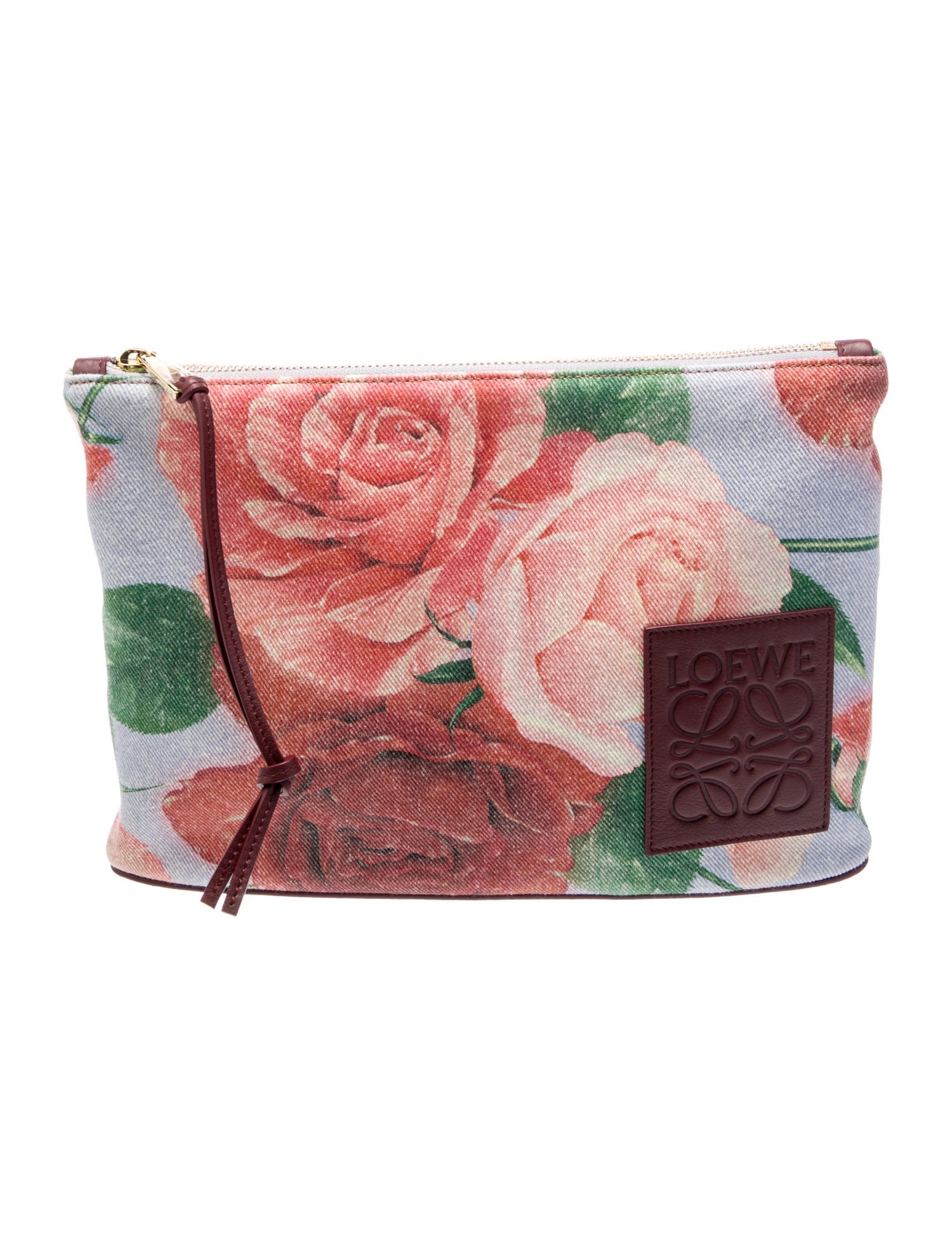 Loewe Paula's Ibiza Canvas Clutch 2023