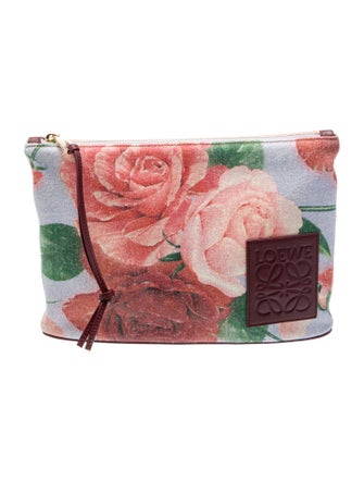 Loewe Paula's Ibiza Canvas Clutch 2023