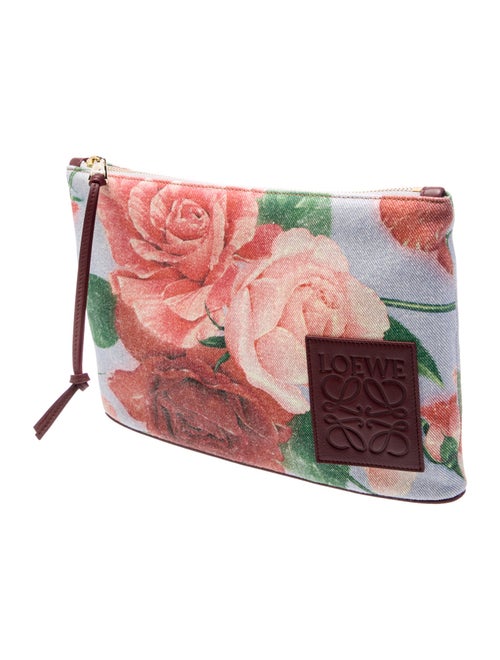 Loewe Paula's Ibiza Canvas Clutch 2023
