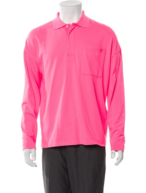 Loewe Collar Long Sleeve Polo Shirt