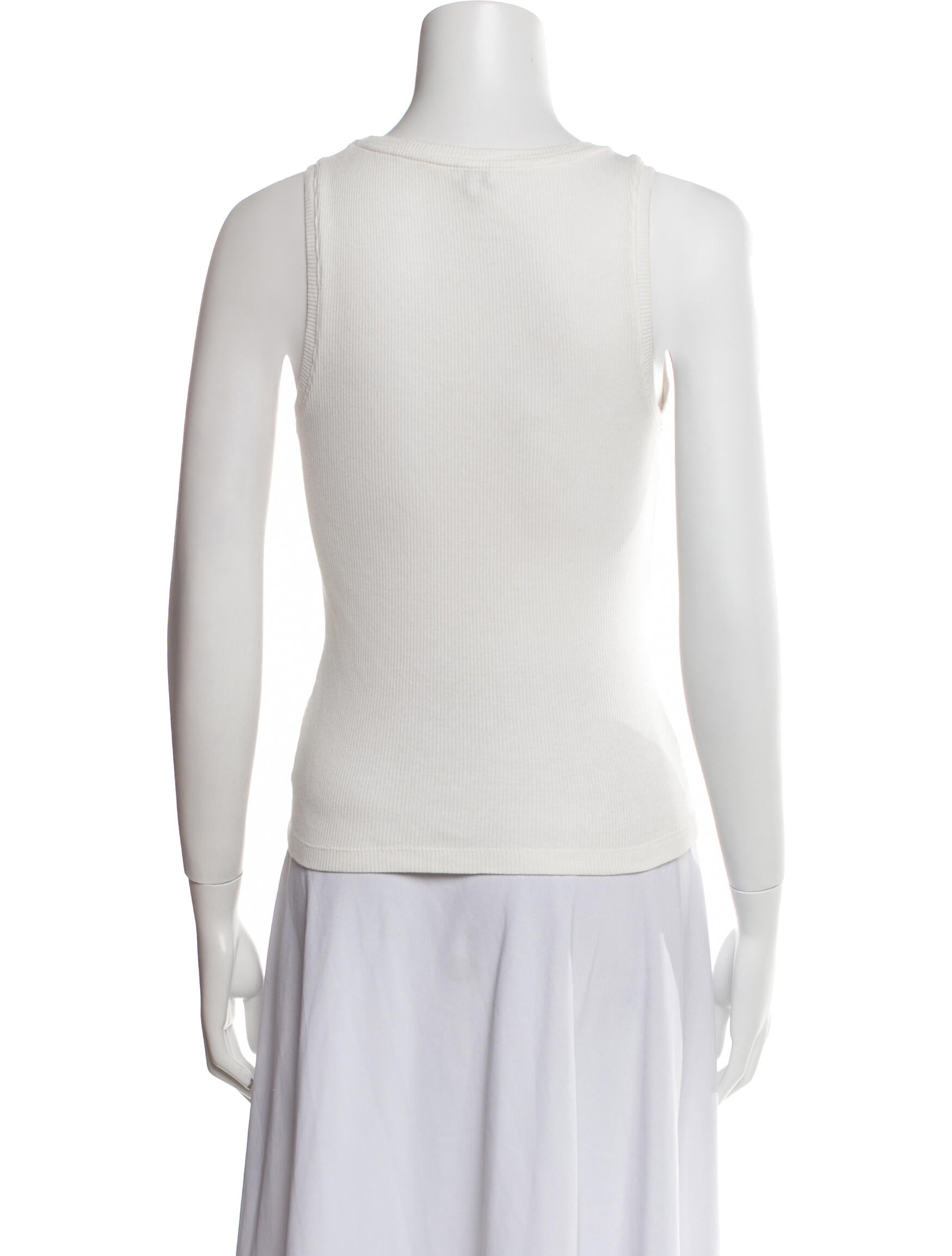 Loewe Scoop Neck Sleeveless Top