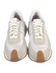 Loewe Suede Colorblock Pattern Sneakers