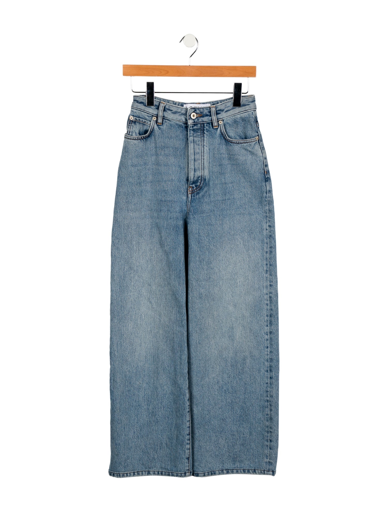 Loewe High-Rise Wide Leg Jeans