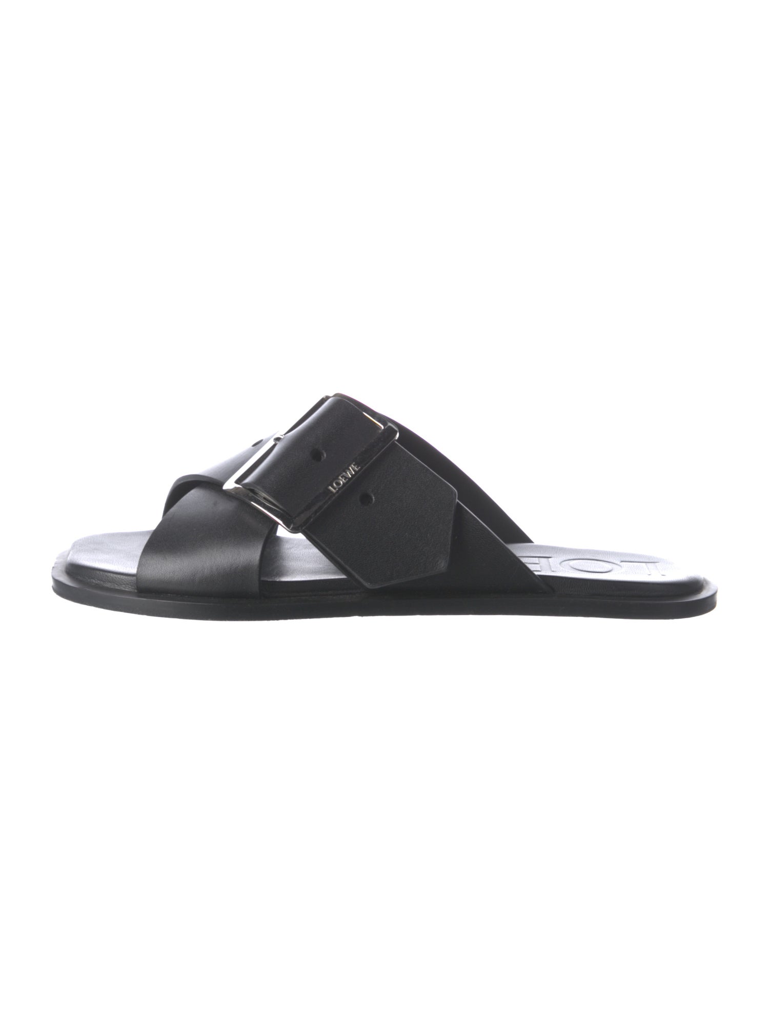 Loewe Leather Slides