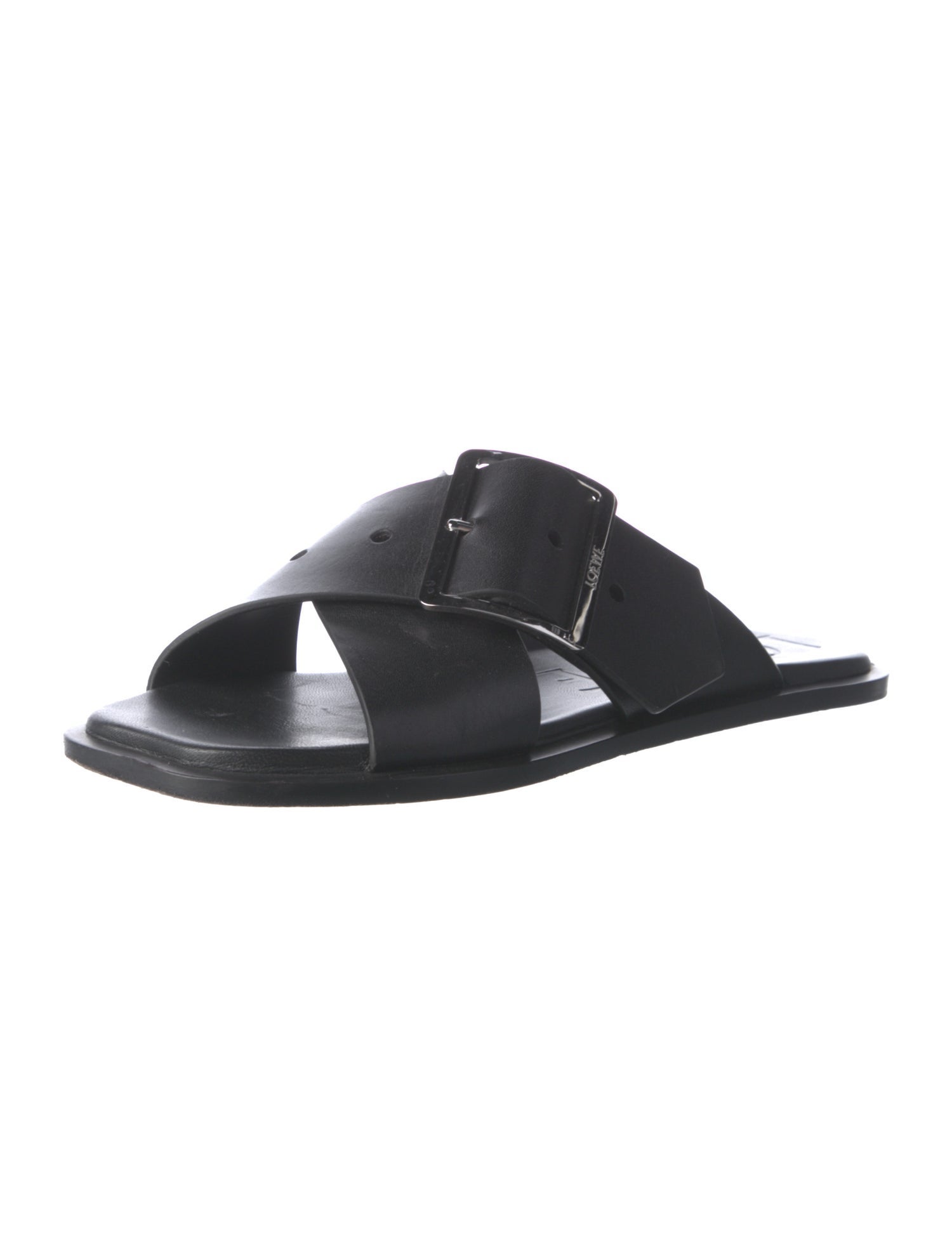 Loewe Leather Slides