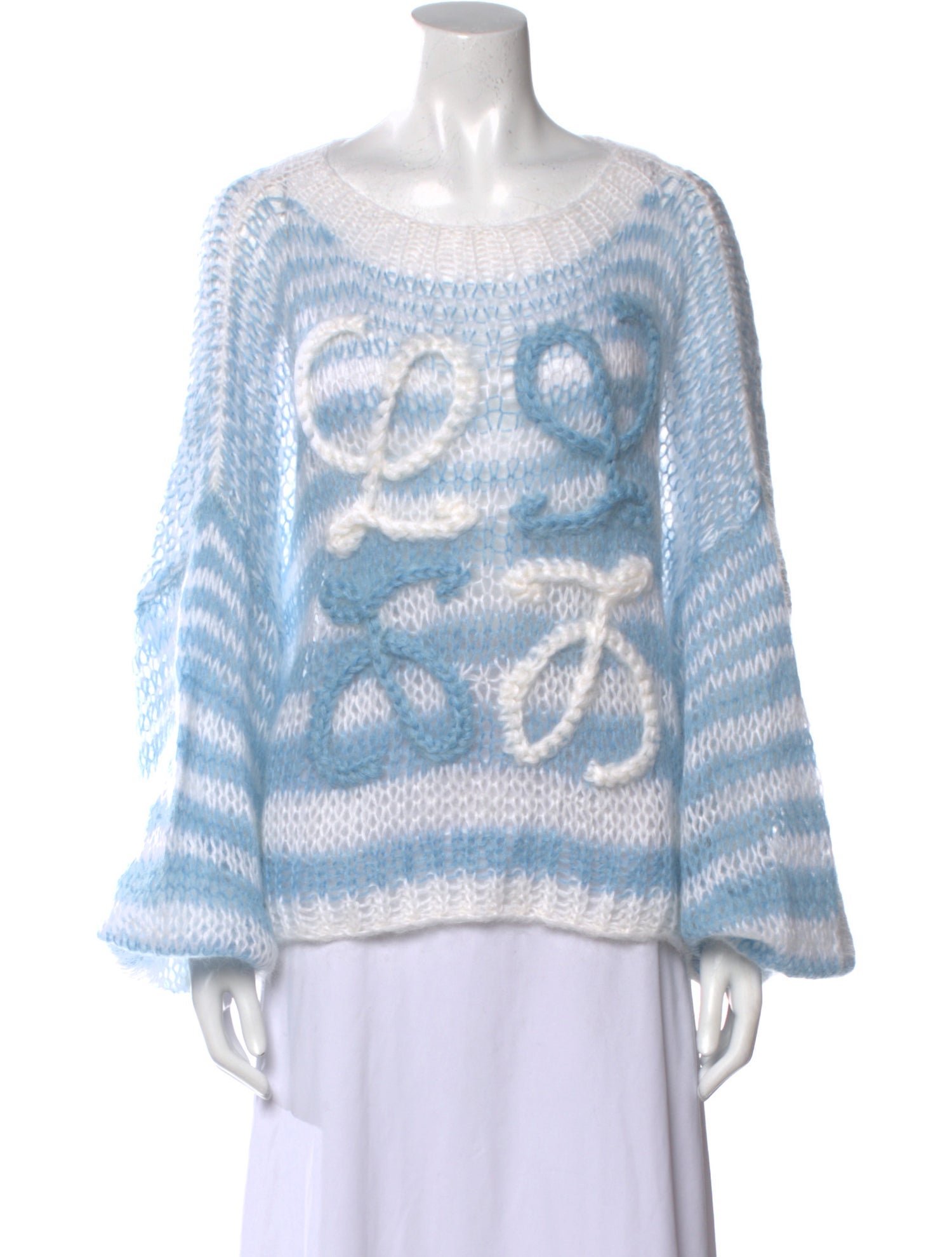 Loewe Mohair Printed Sweater
