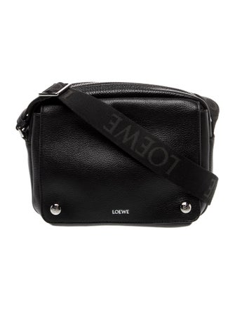 Loewe XS Leather Pebble Messenger Bag