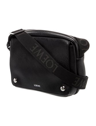 Loewe XS Leather Pebble Messenger Bag