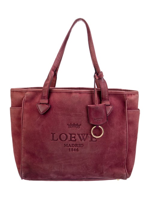 Loewe Suede Tote