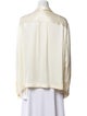 Loewe Silk Long Sleeve Button-Up Top