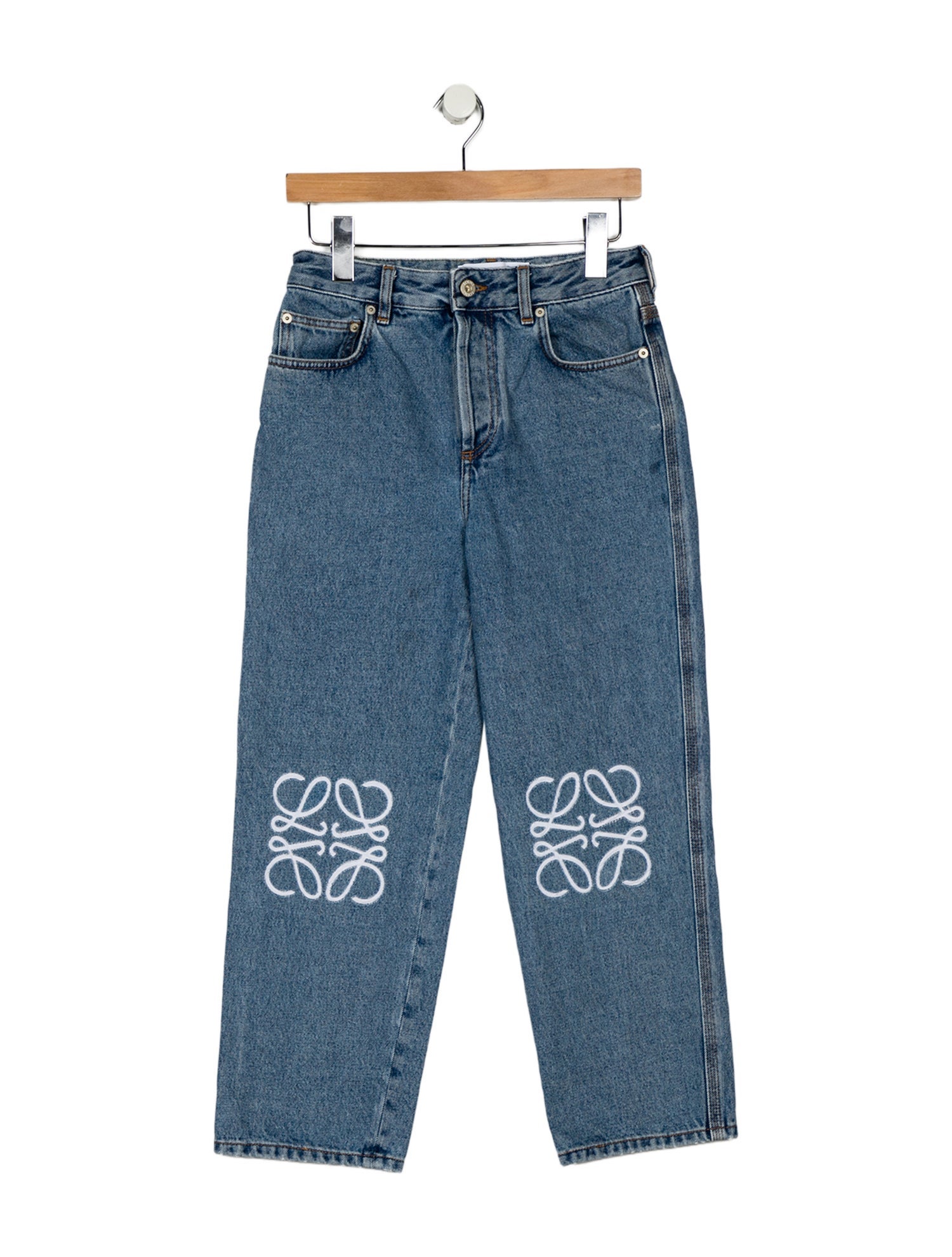 Loewe Mid-Rise Straight Leg Jeans