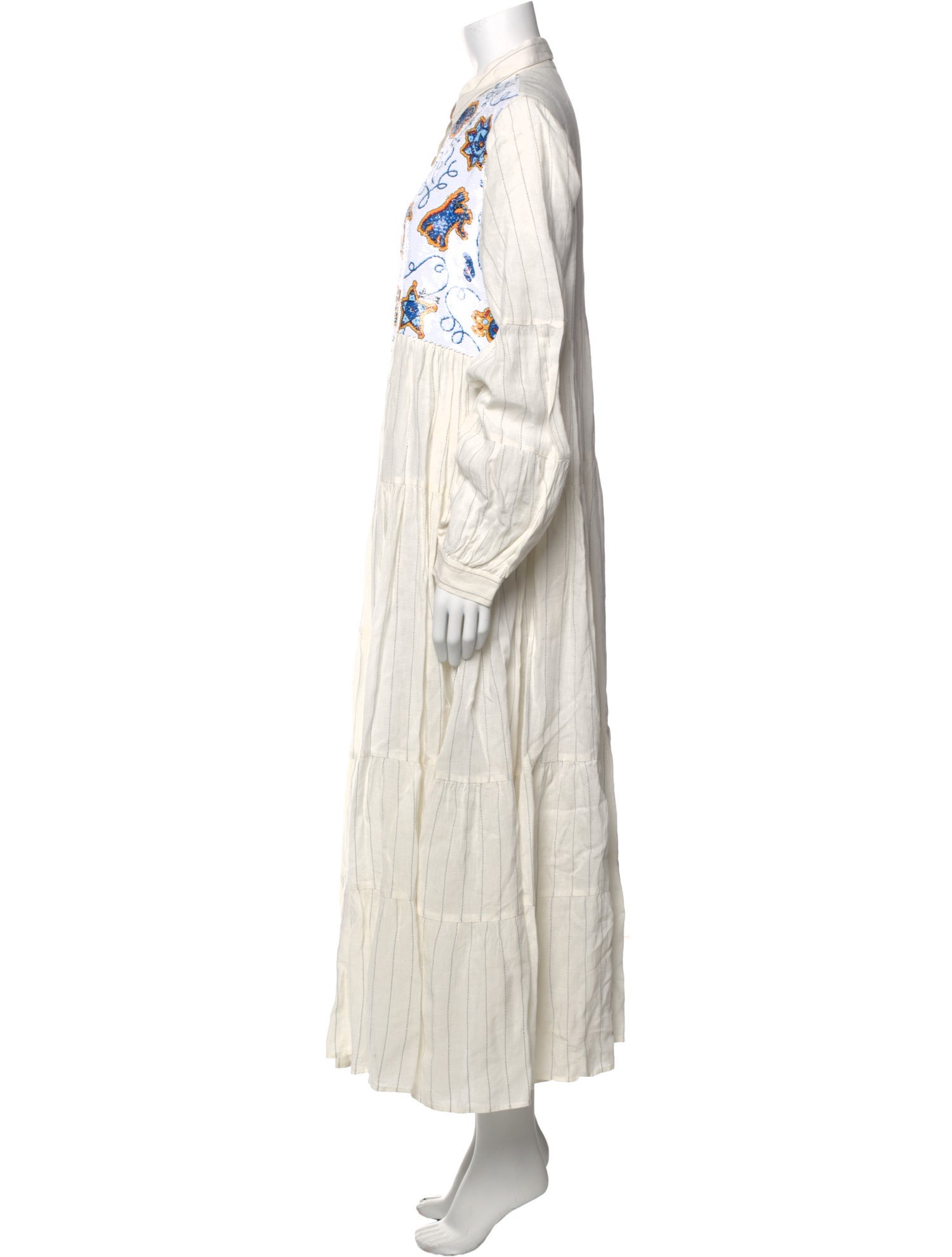 Loewe Paula's Ibiza Linen Long Dress