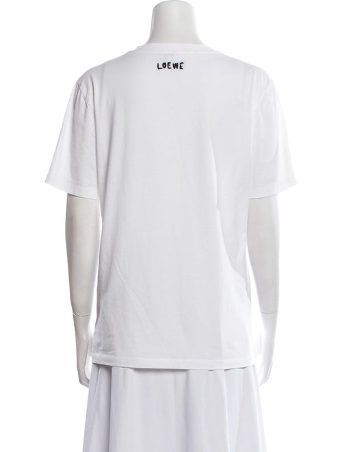 Loewe Graphic Print Crew Neck T-Shirt