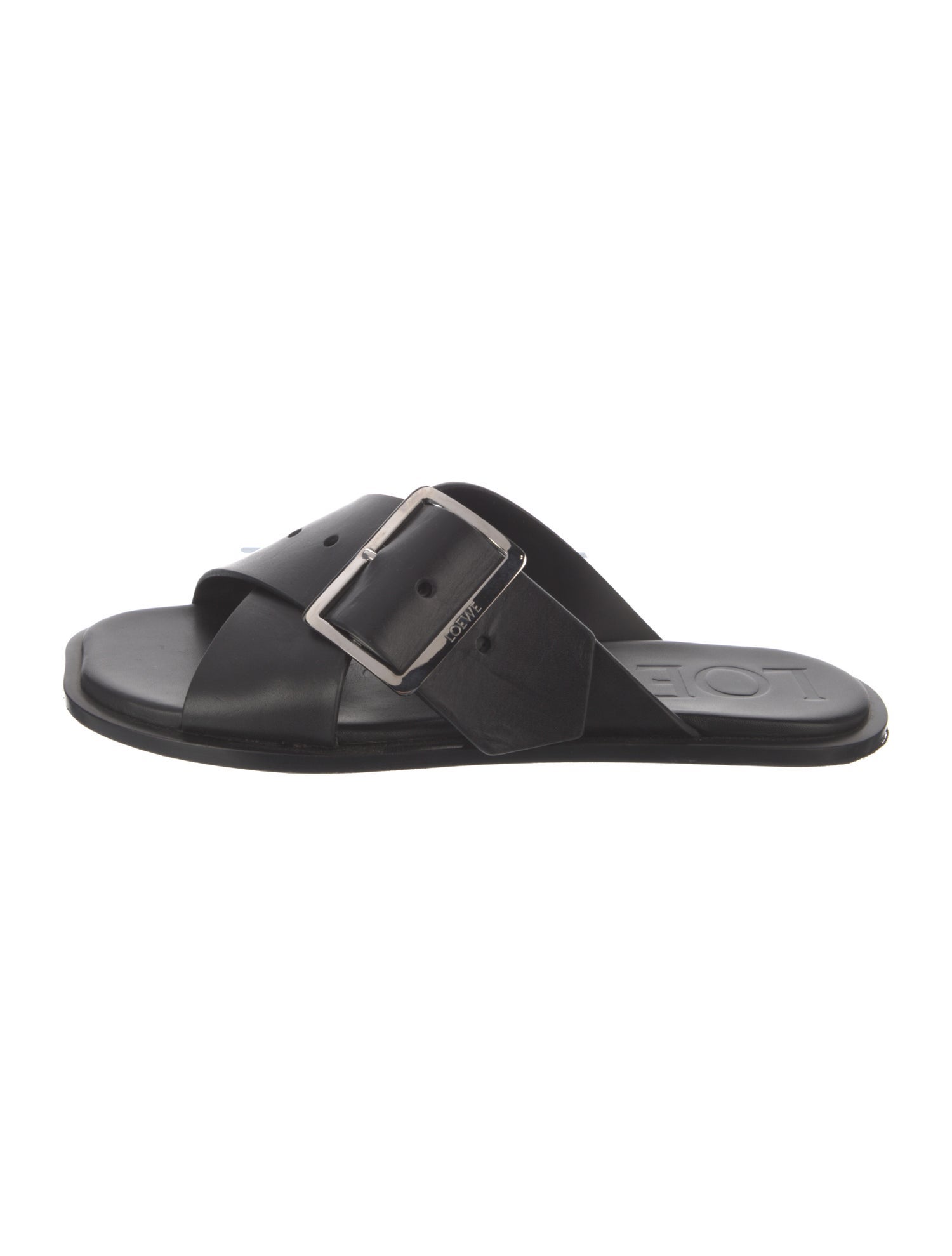 Loewe Leather Slides
