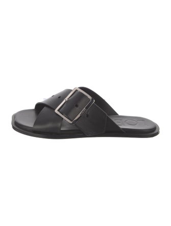Loewe Leather Slides