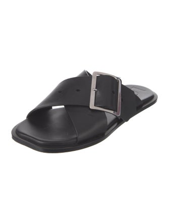 Loewe Leather Slides