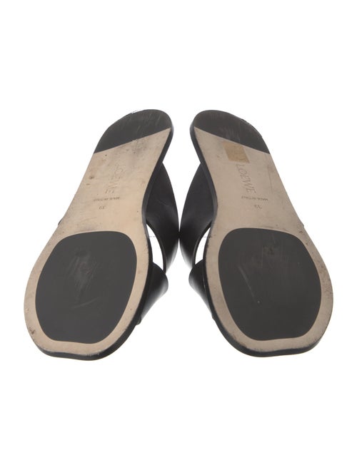 Loewe Leather Slides