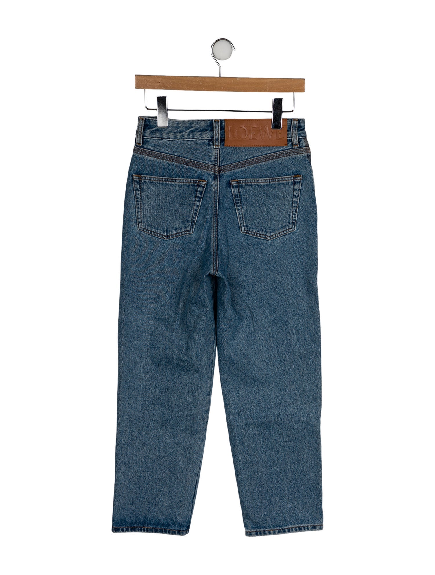 Loewe Mid-Rise Straight Leg Jeans