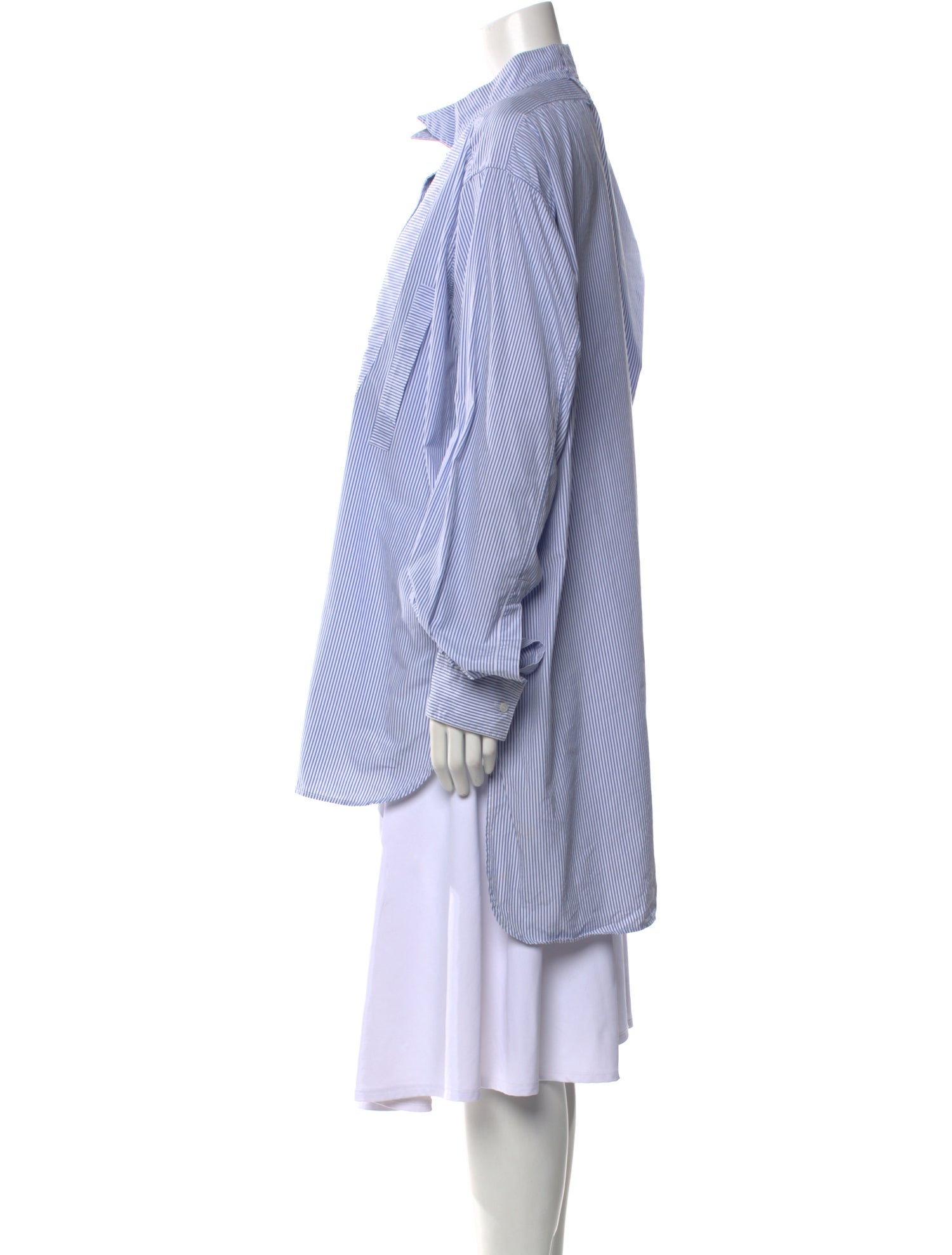 Loewe Asymmetric Striped Tunic