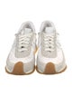 Loewe Suede Colorblock Pattern Sneakers