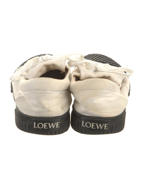Loewe Canvas Colorblock Pattern Sneakers