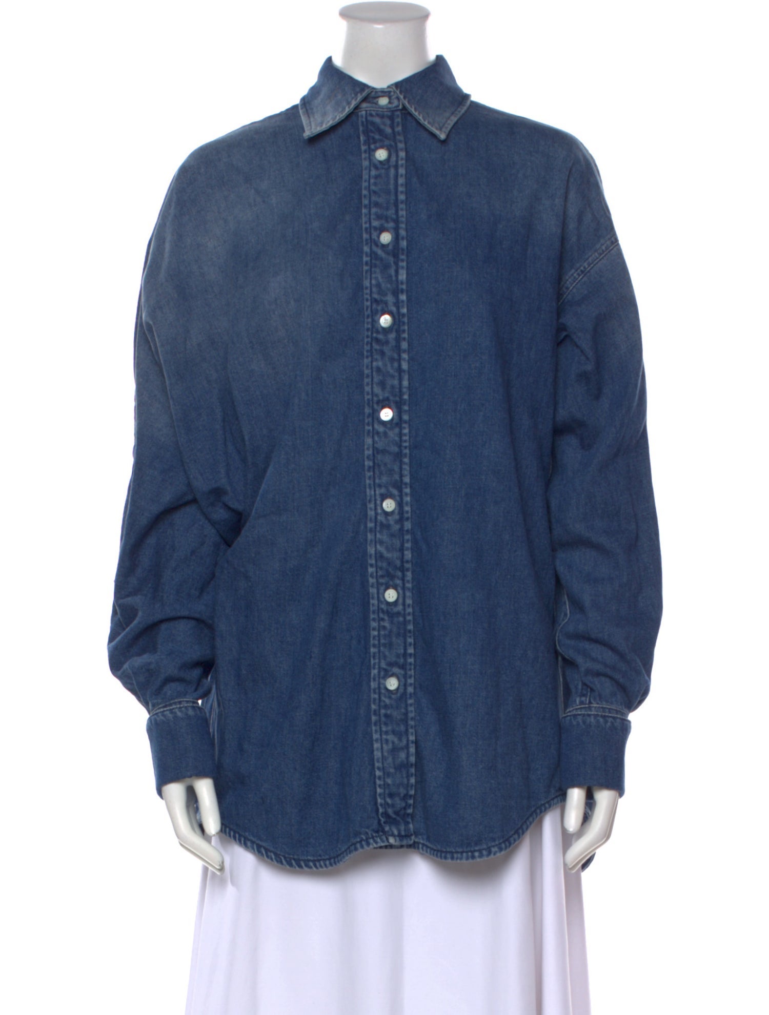 Loewe Long Sleeve Button-Up Top