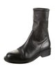 Loewe Leather Moto Boots