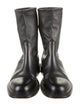 Loewe Leather Moto Boots