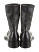 Loewe Leather Moto Boots