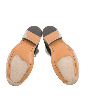 Loewe Leather Moto Boots