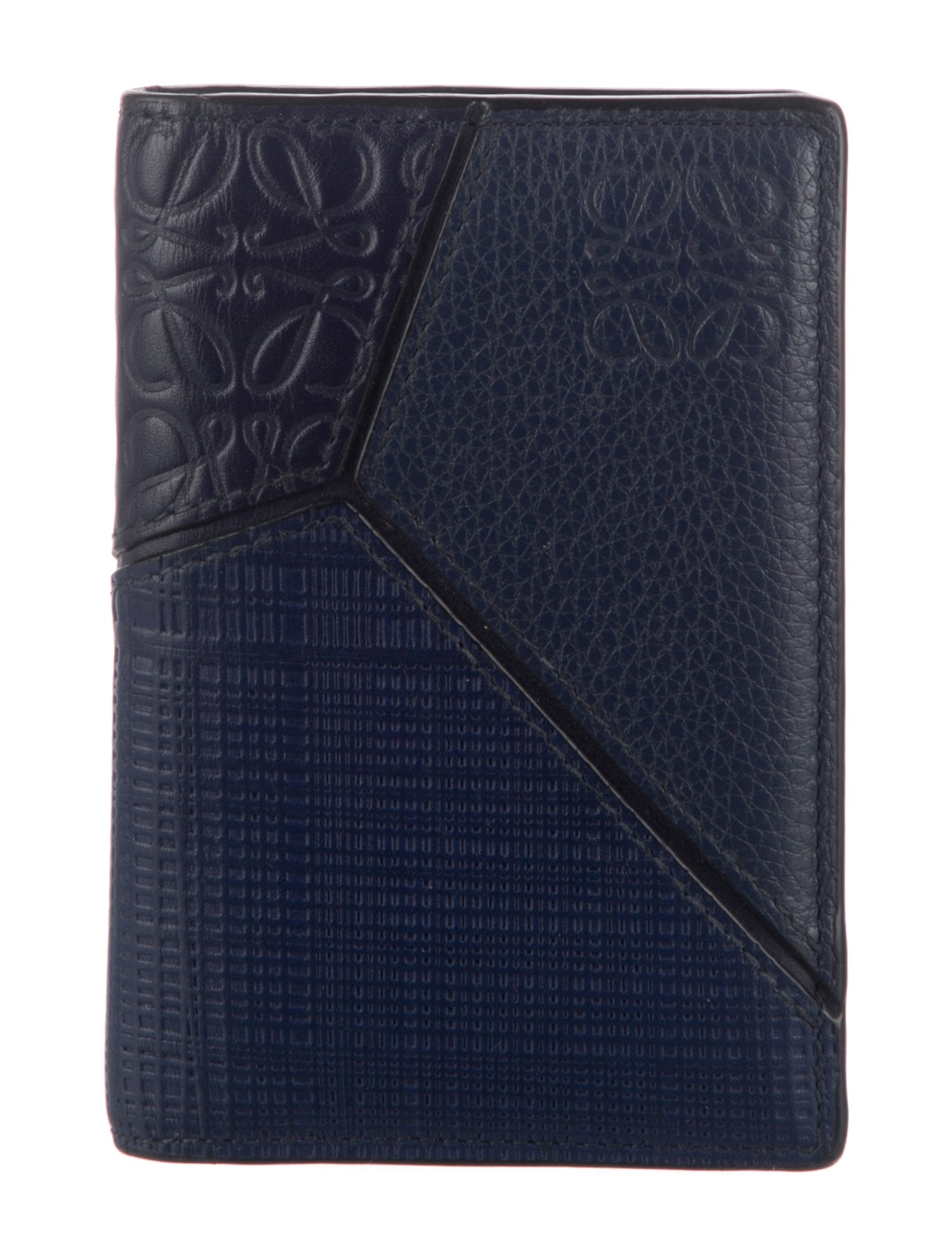 Loewe Embossed Leather Printed Card Holder