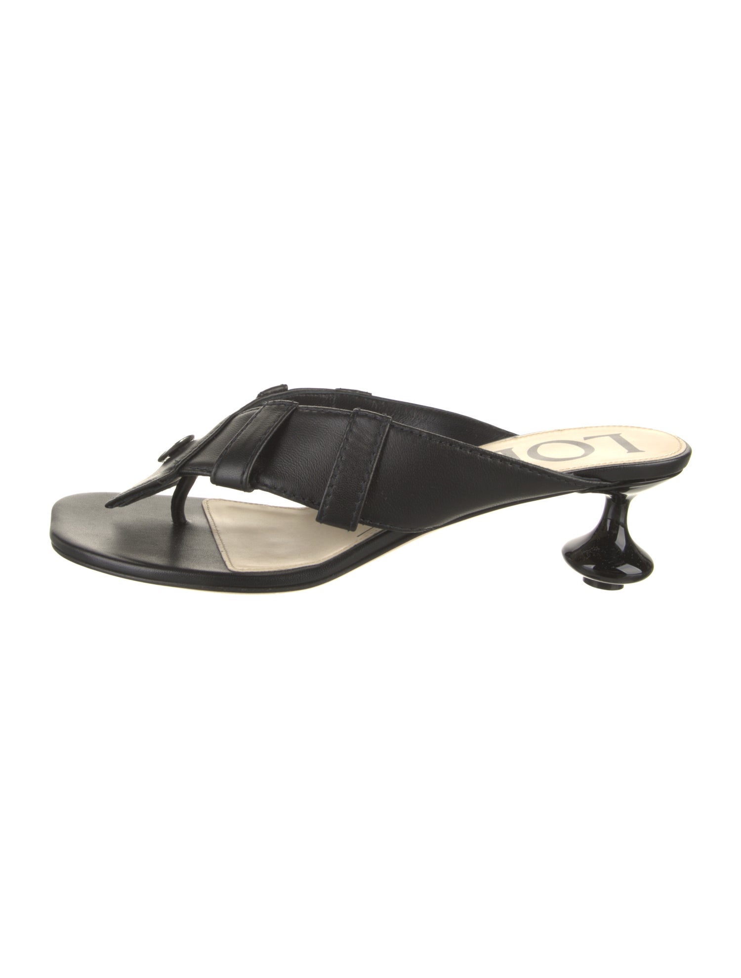 Loewe Leather Slides