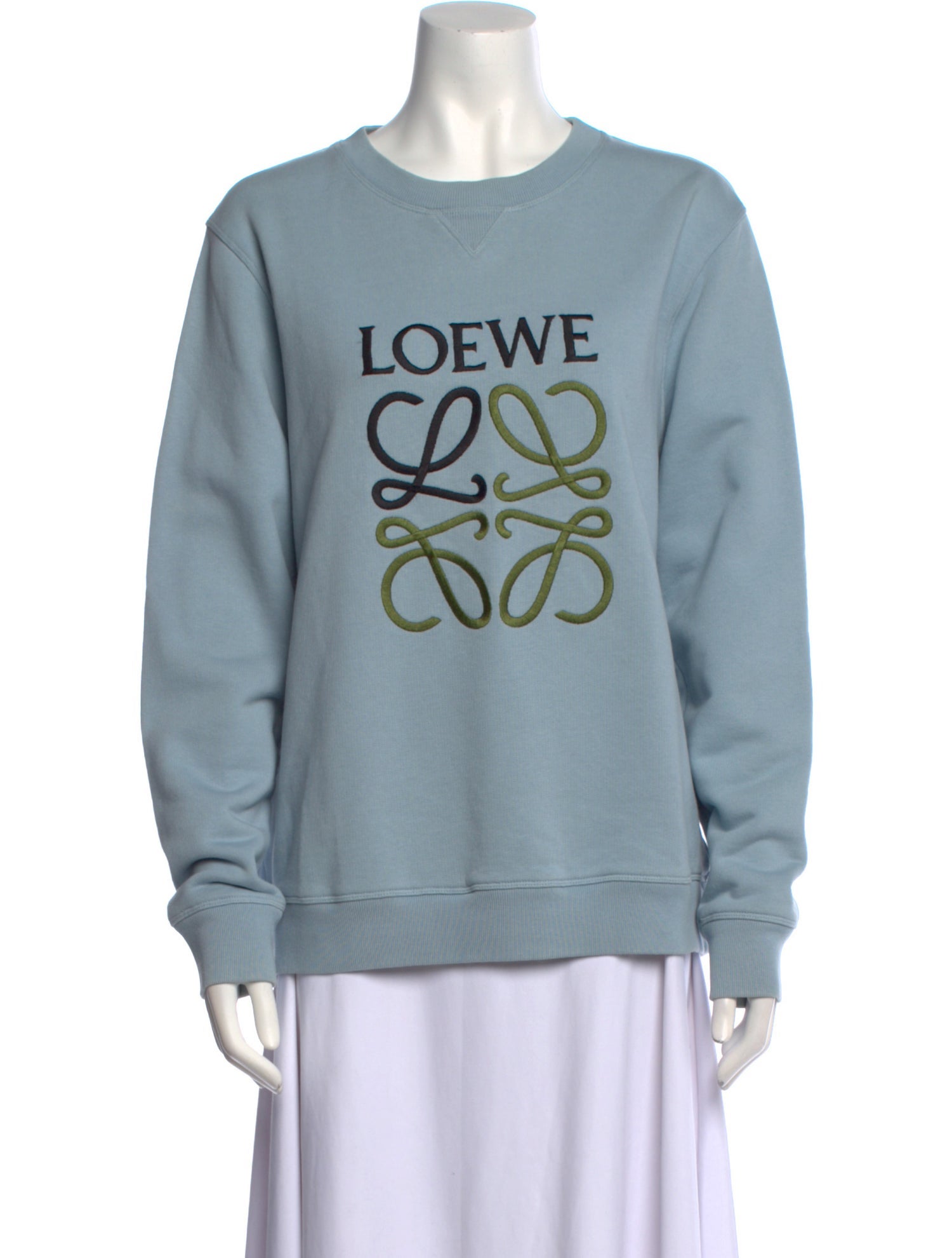 Loewe Graphic Print Crew Neck Sweatshirt