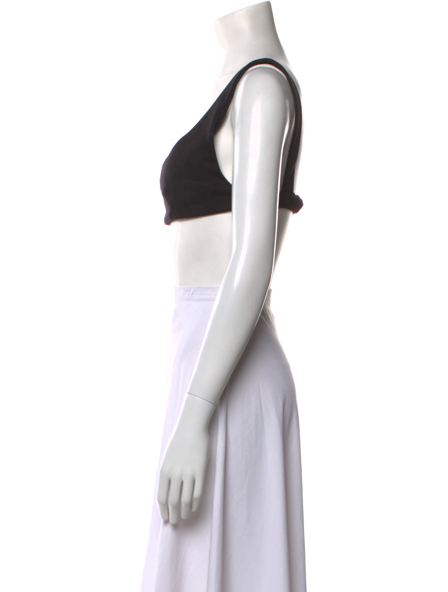 Loewe Paula's Ibiza Scoop Neck Sleeveless Crop Top