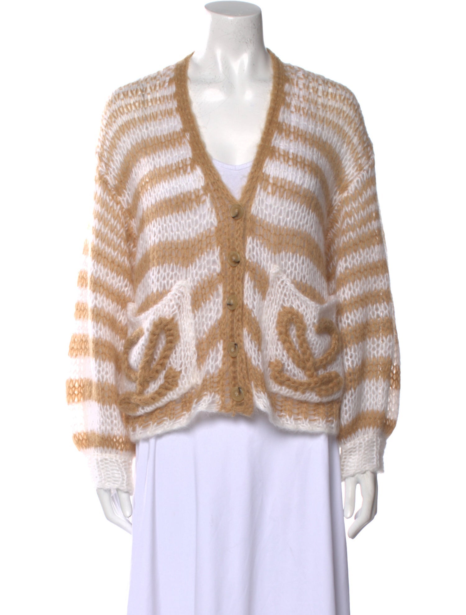 Loewe Mohair Striped Sweater