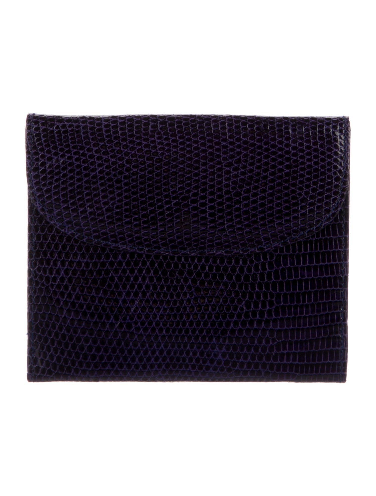 Loewe Vintage Lizard Compact Wallet