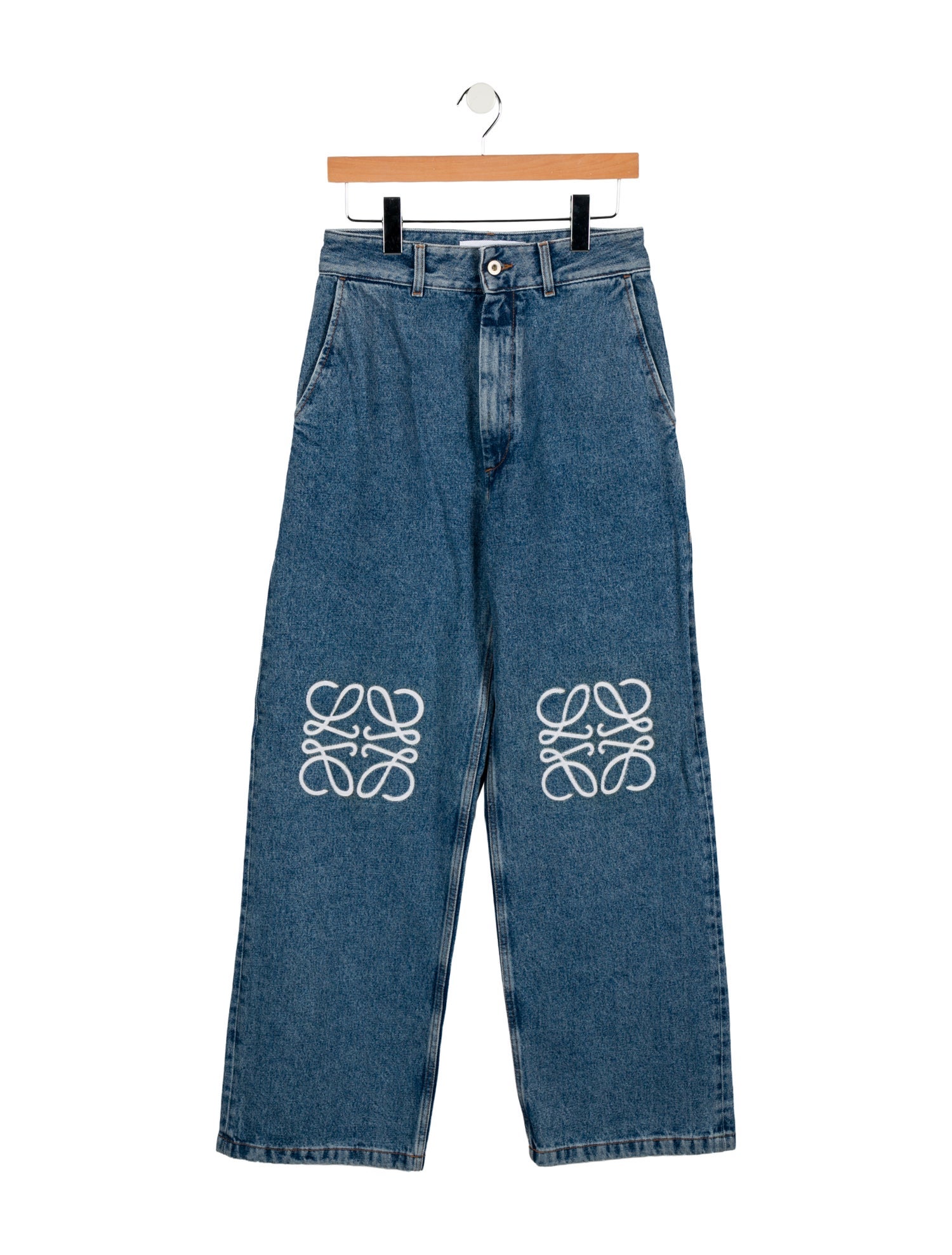 Loewe High-Rise Wide Leg Jeans