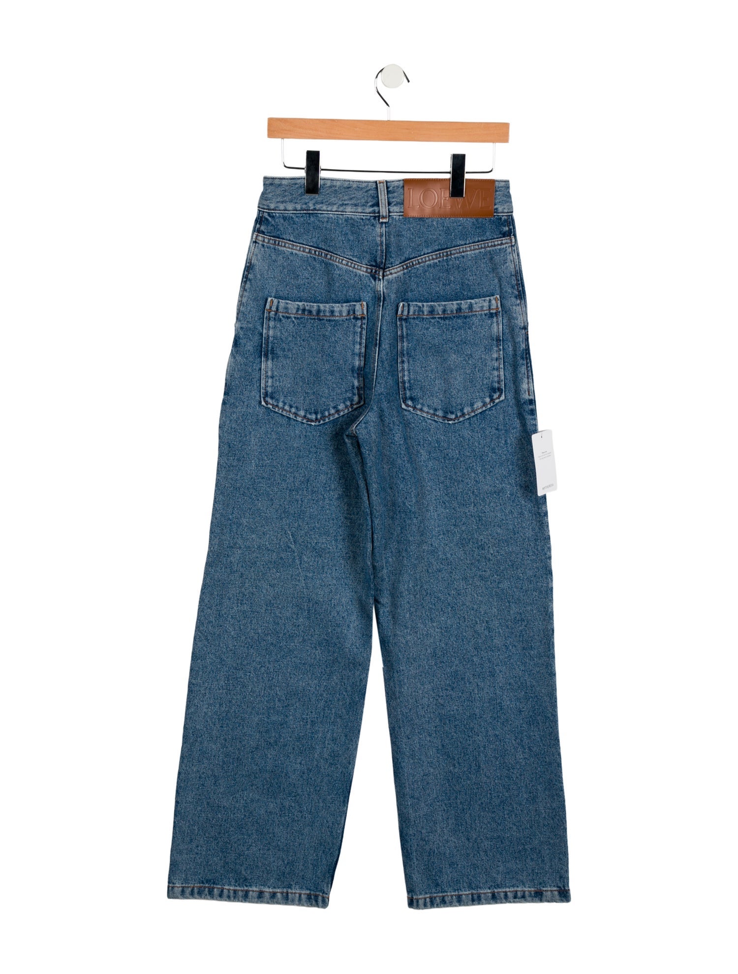 Loewe High-Rise Wide Leg Jeans