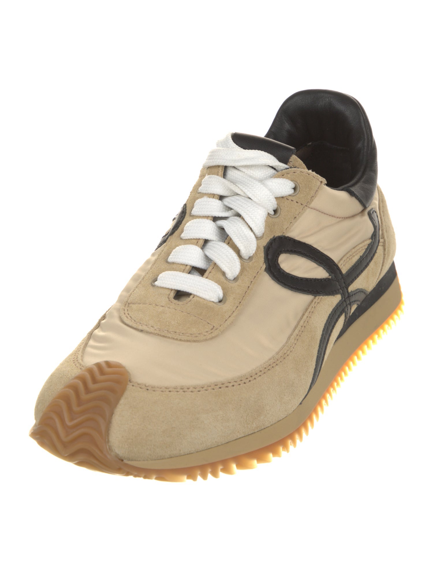 Loewe Suede Printed Sneakers