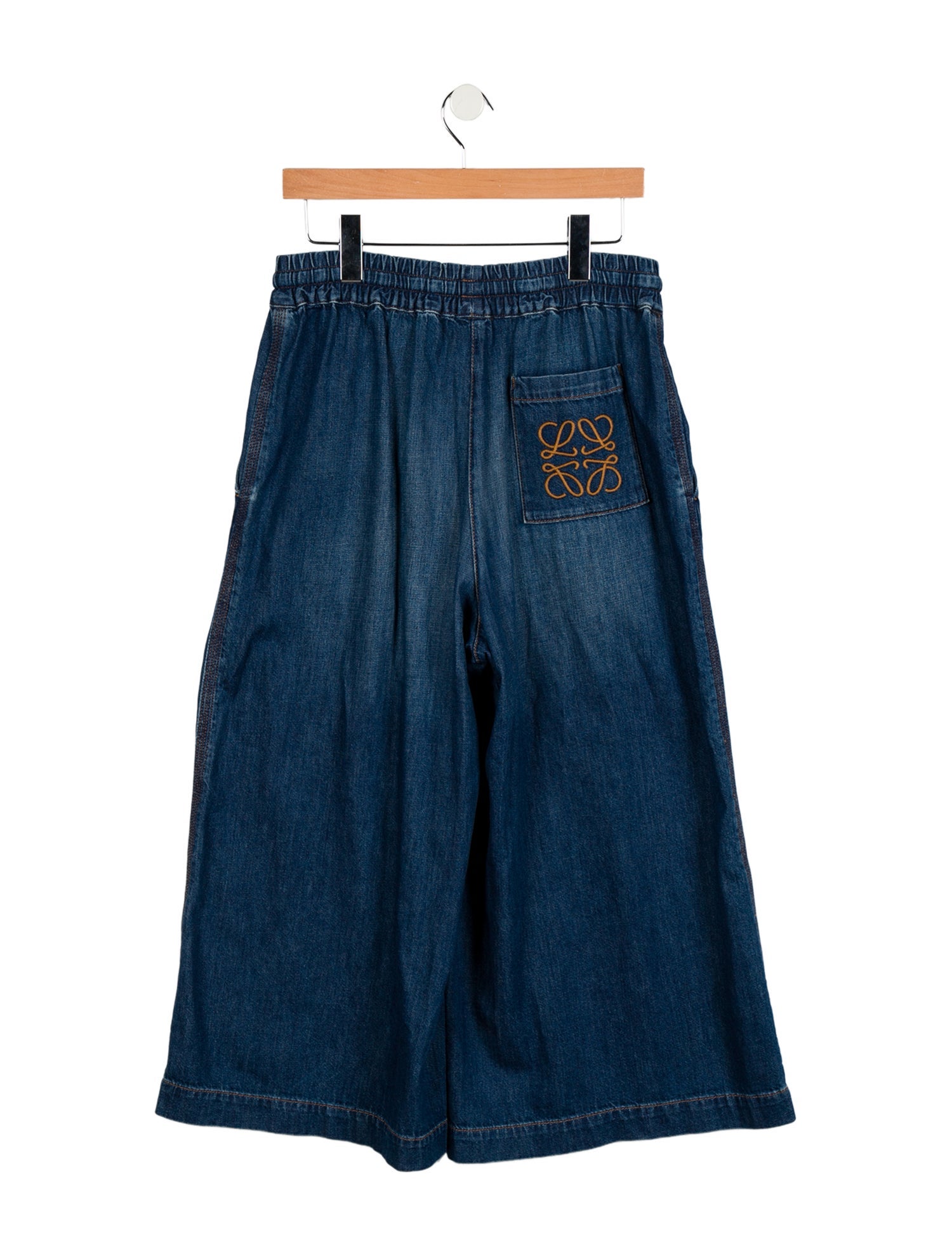 Loewe Anagram Wide Leg Jeans