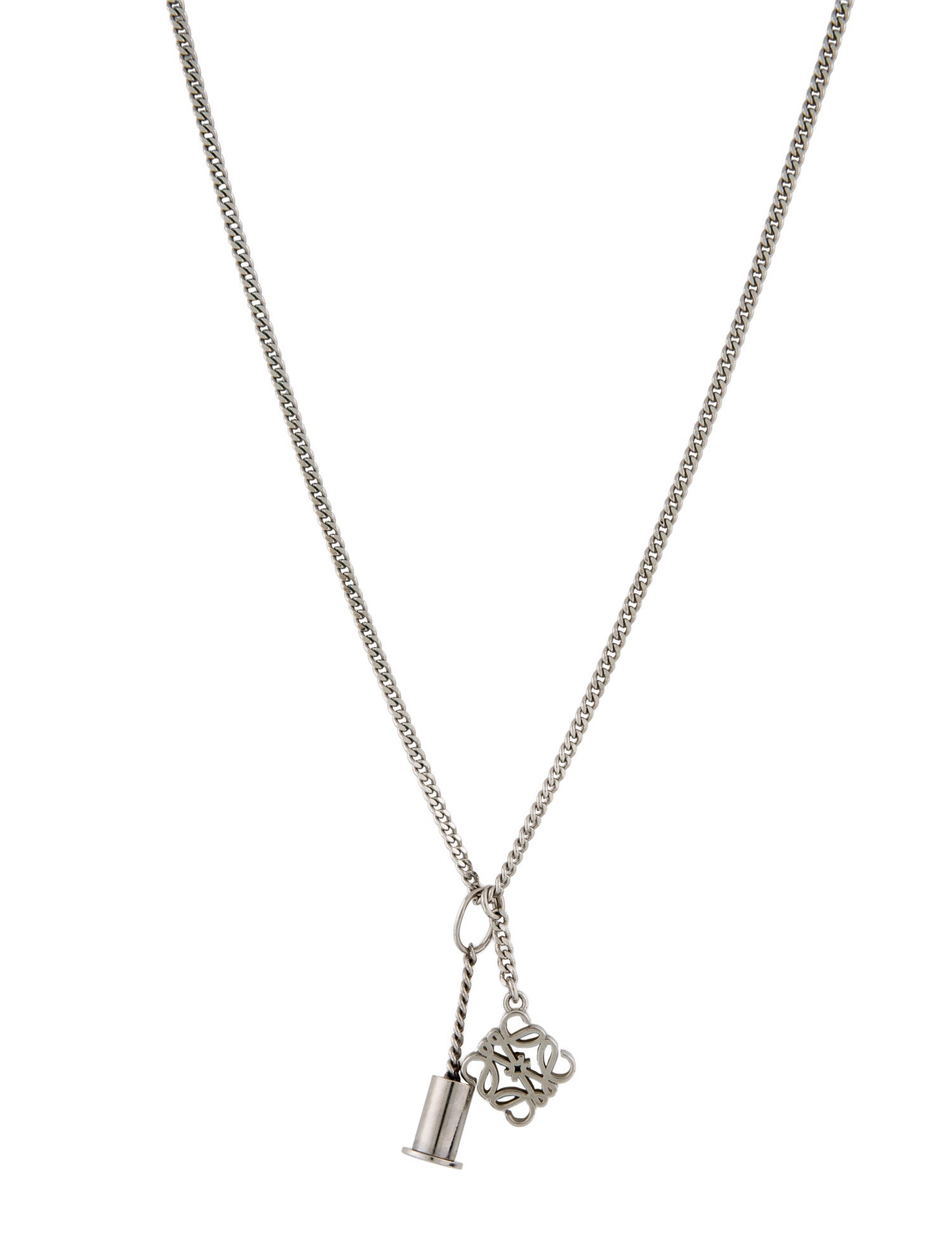 Loewe Anagram Pendant Necklace