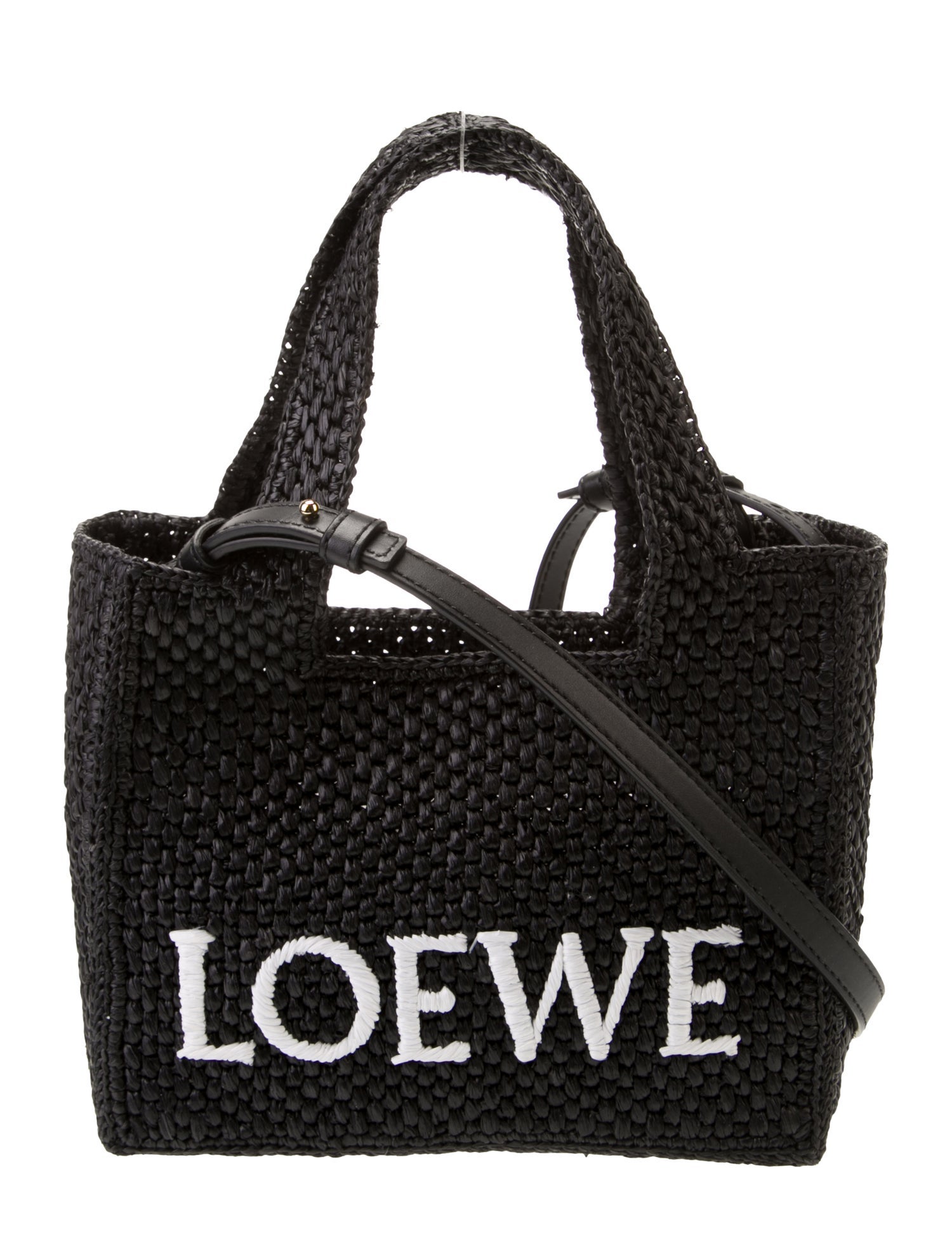 Loewe Raffia mini Font tote Mini 2023