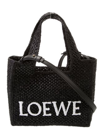 Loewe Raffia mini Font tote Mini 2023