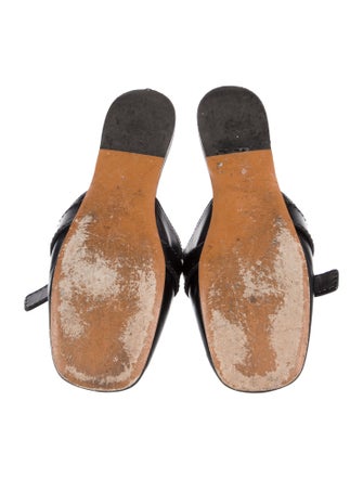 Loewe Leather Mules