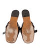 Loewe Leather Mules