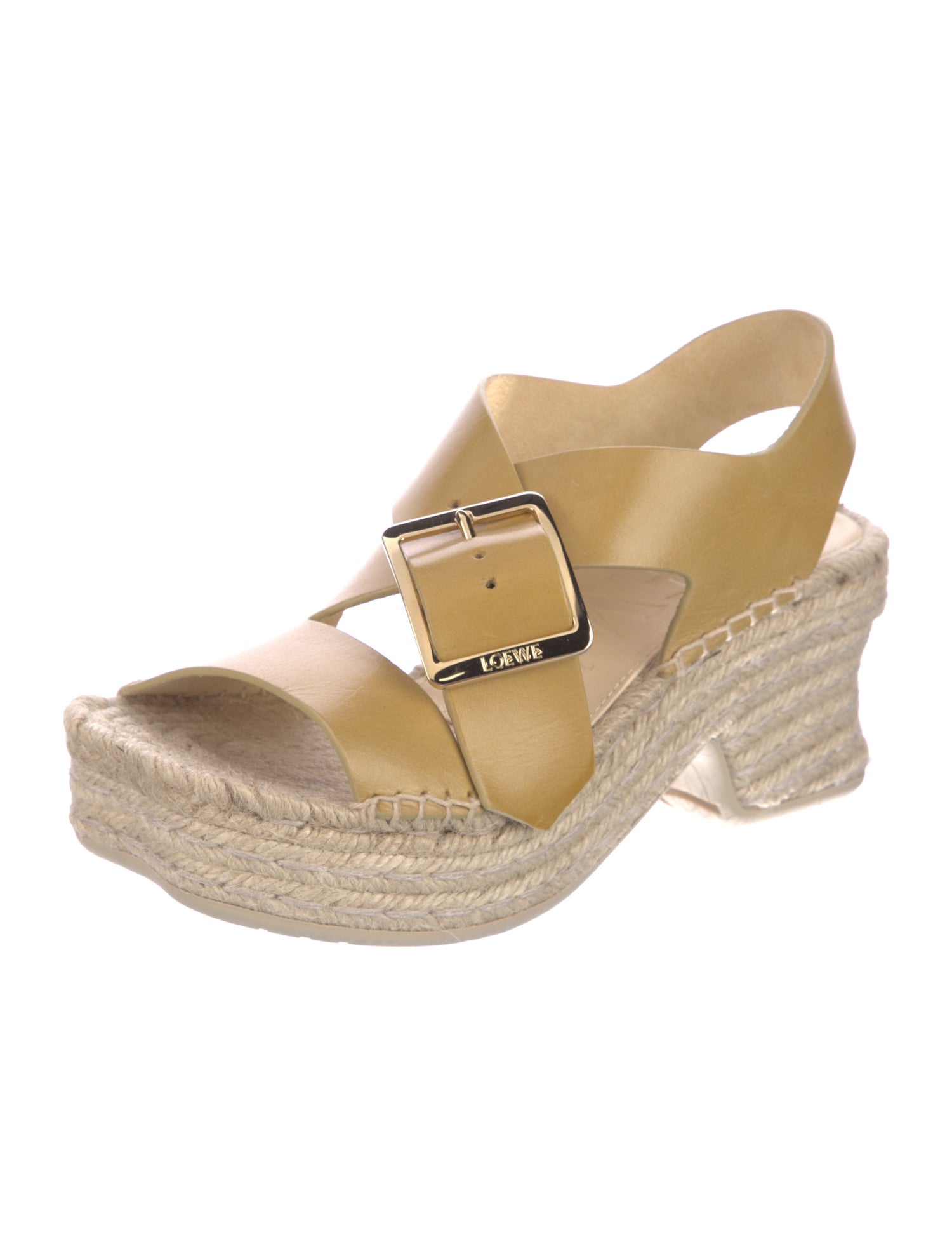 Loewe Leather Espadrilles