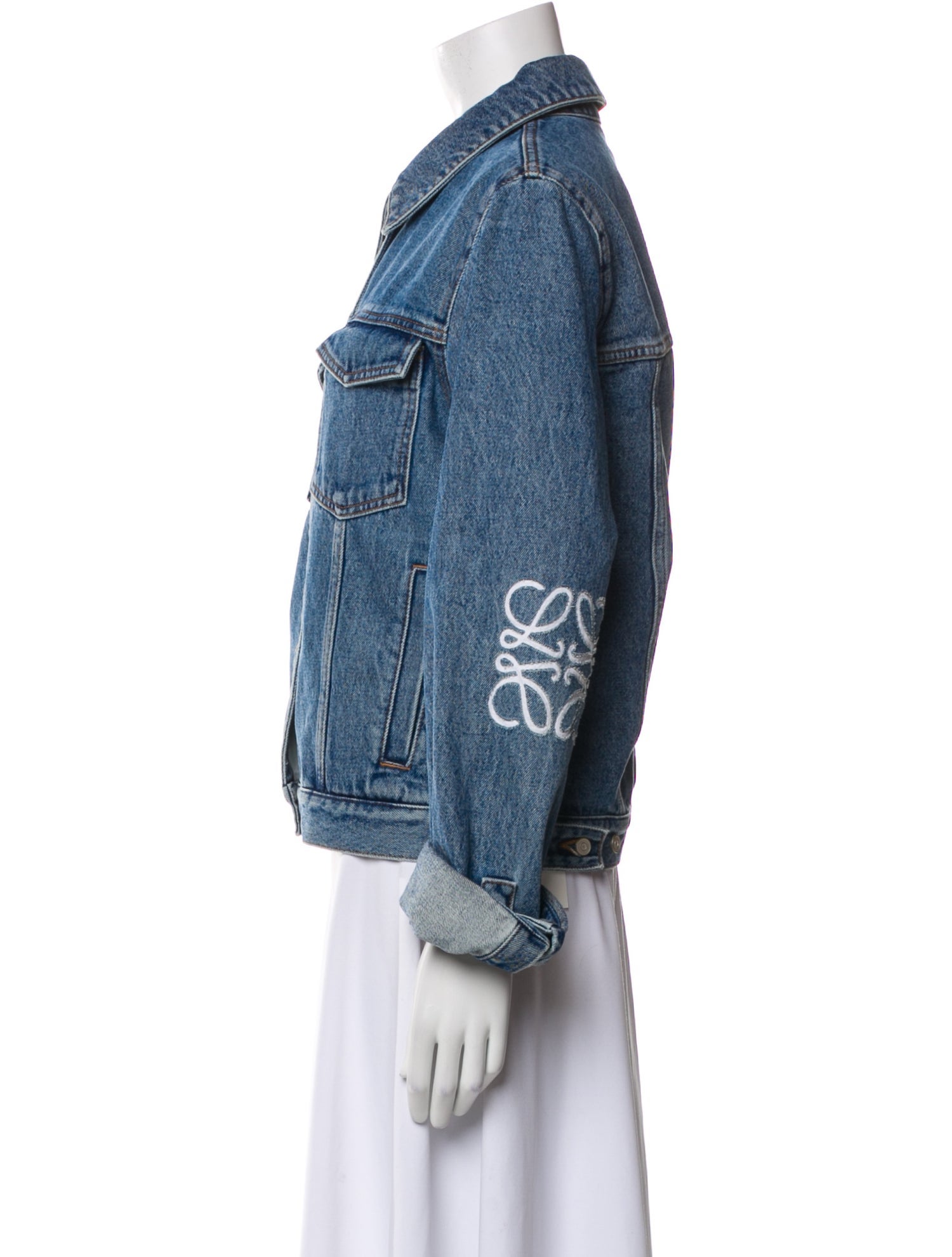 Loewe Anagram Denim Denim Jacket
