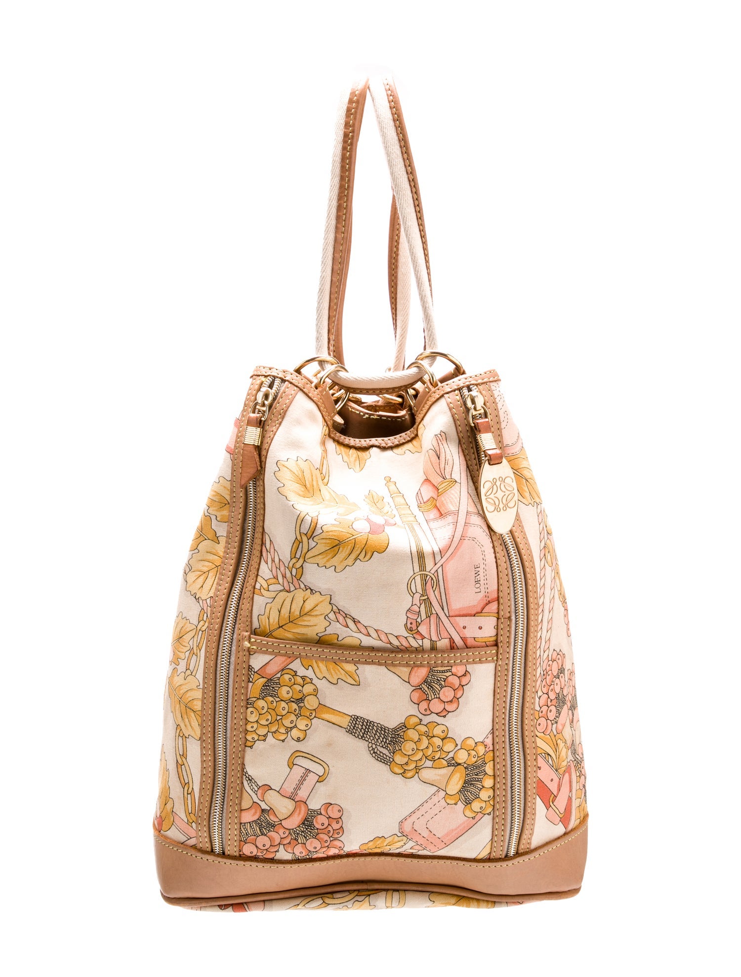 Loewe Canvas Bucket Bag Vintage